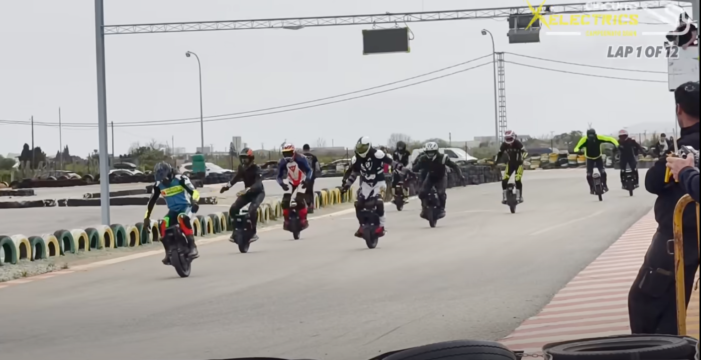 Monocycle Mayhem: Epic Battles Unleashed | 12 Thrilling Laps on Spanish Asphalt | Electric Unicycles